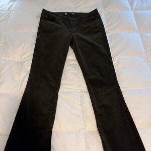 KUT, Karen Baby Bootcut Corduroys, Logan Green, Size 6